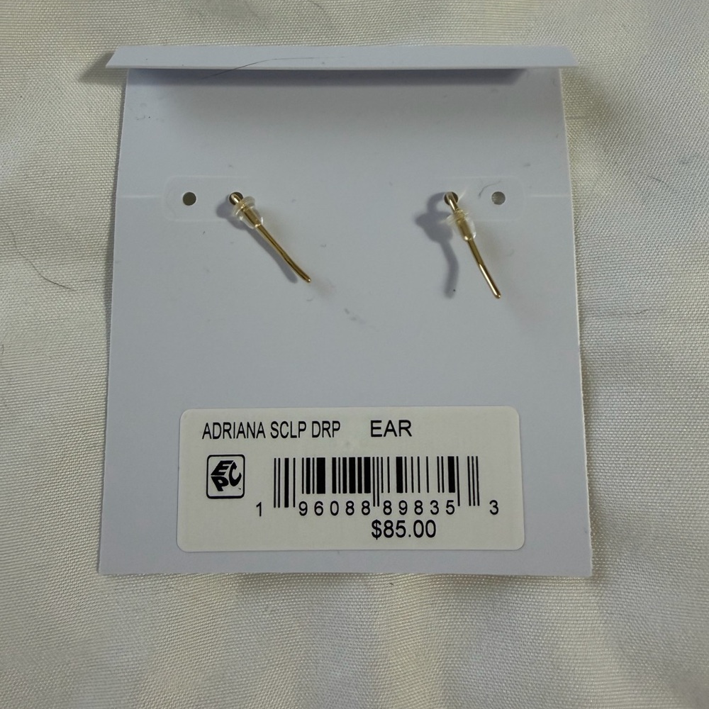 NWT Kendra Scott Adriana Scallop Drop Earrings - Picture 4 of 5